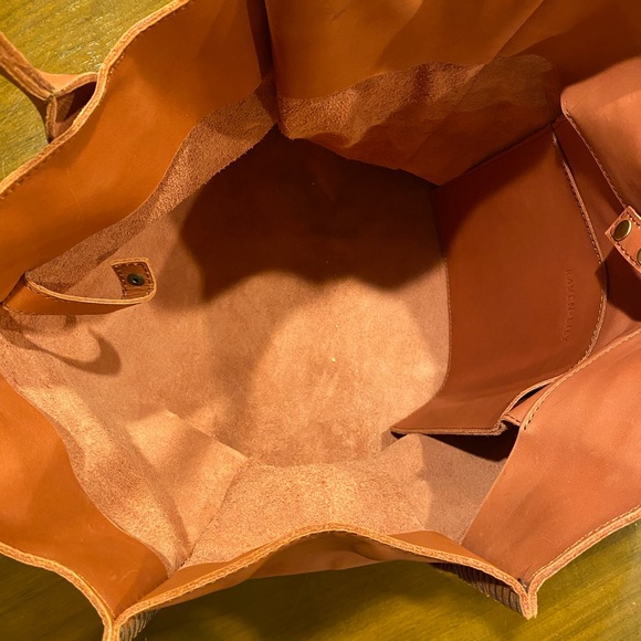 Raven + Lily Bags Raven Lily Mara Leather Tote Poshmark
